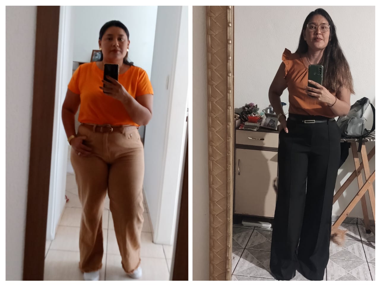 Antes e depois de Kátia